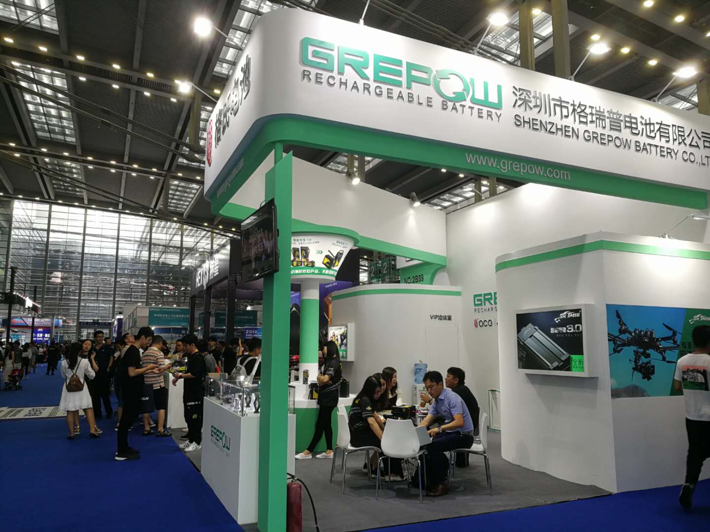 無人機電池合作洽談