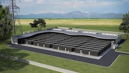 電池儲(chǔ)能項(xiàng)目示意圖