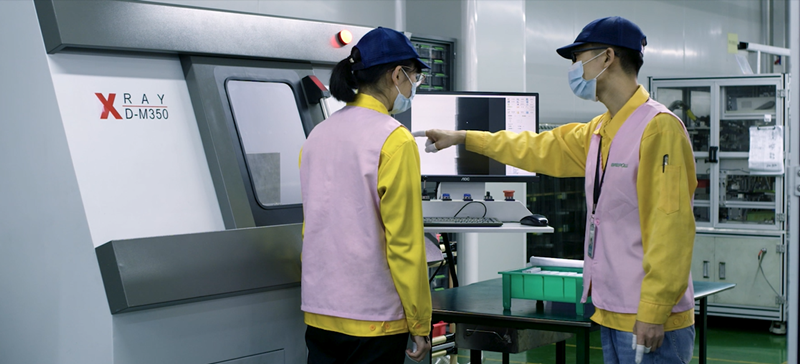 自主研發(fā)X-ray出貨全檢 自主研發(fā)X-ray出貨全檢